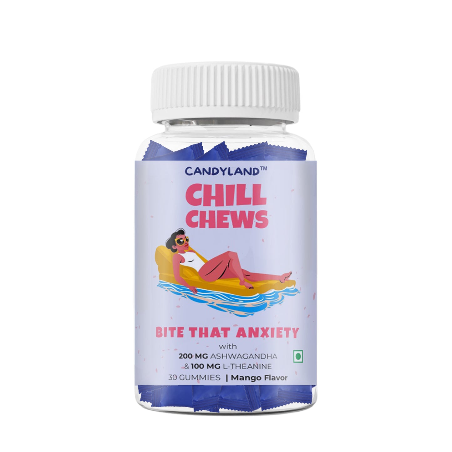 Chill Chews - Anti Anxiety Gummies! (30 Gummies)